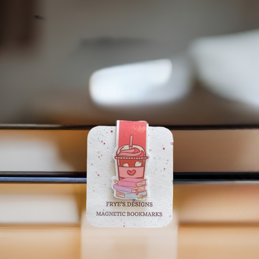 Coffee Magnetic Bookmark