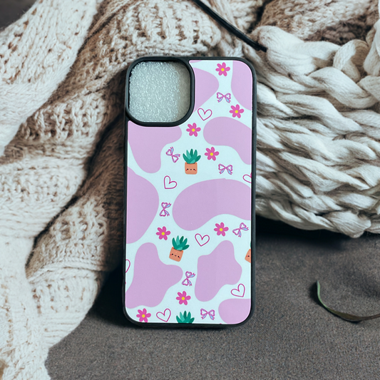 Coquette Cow Print Phone Case